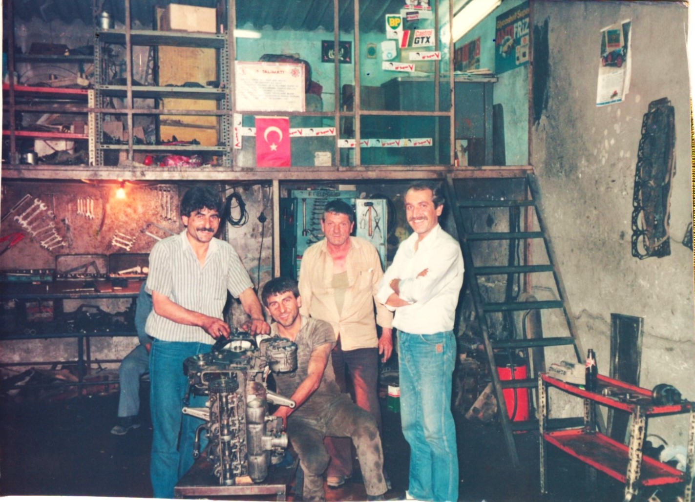 1989: Başak Garajı'ndan bir kare